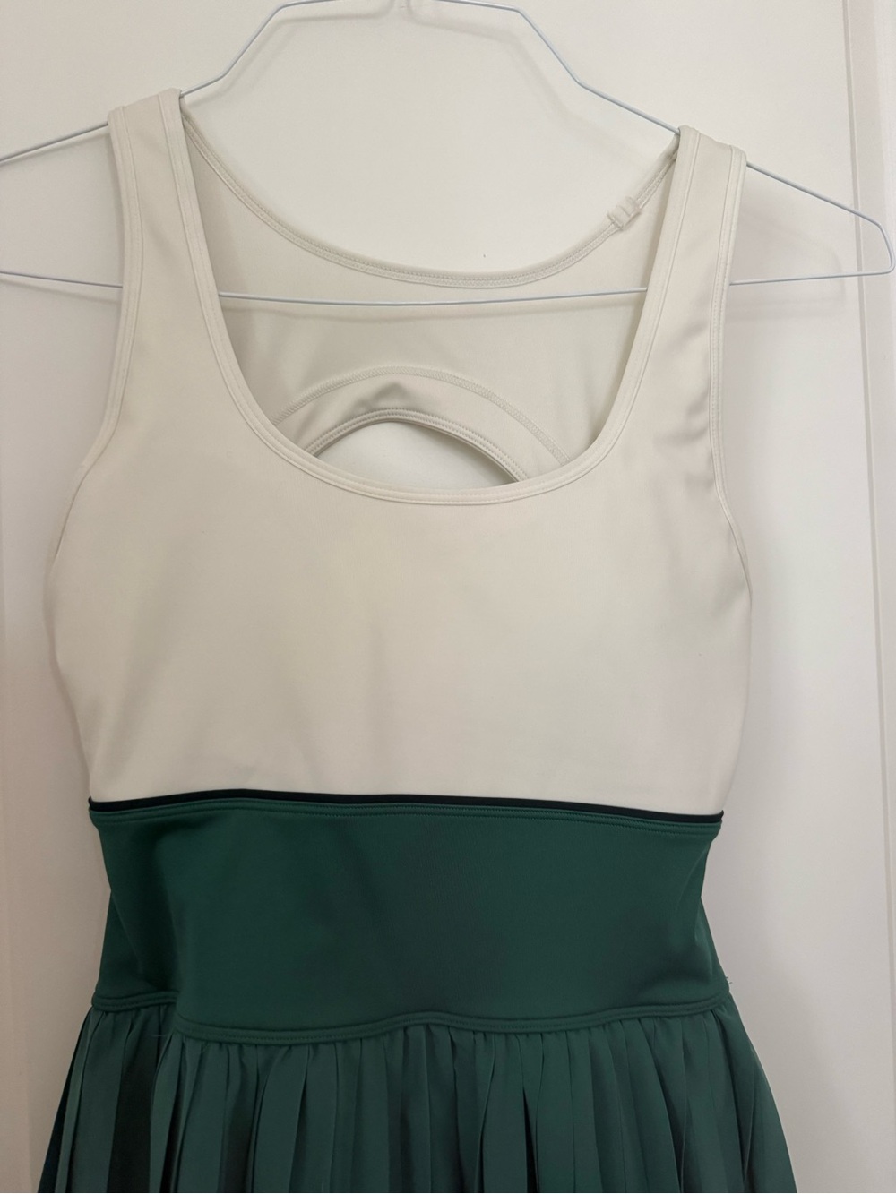 Wilson Sportif Tennis Dress small field green sandrft/cream - Picture 5 of 9